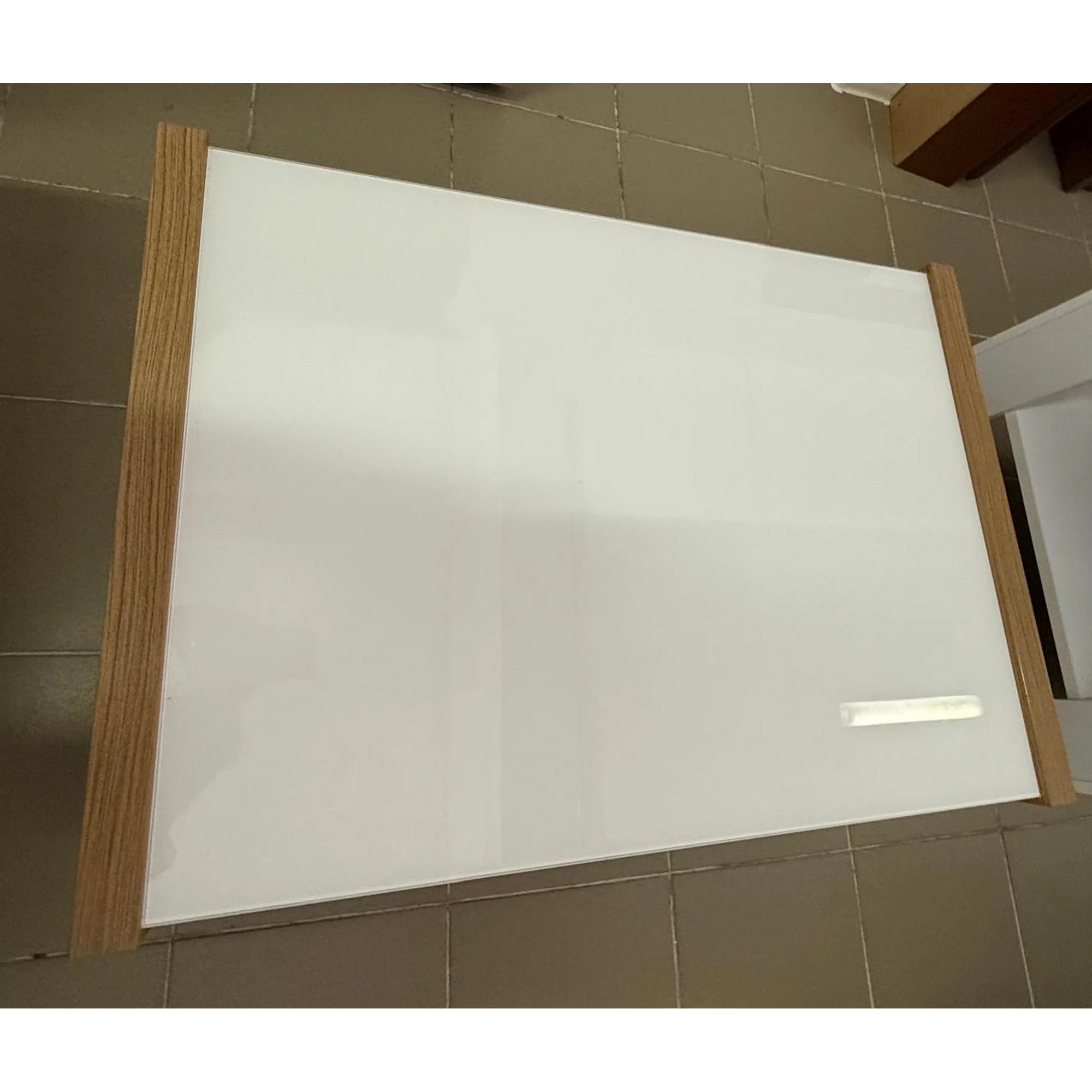 PRODUS RESIGILAT - Masuta cafea NEW YORK, alb/stejar, 89x62x35 cm