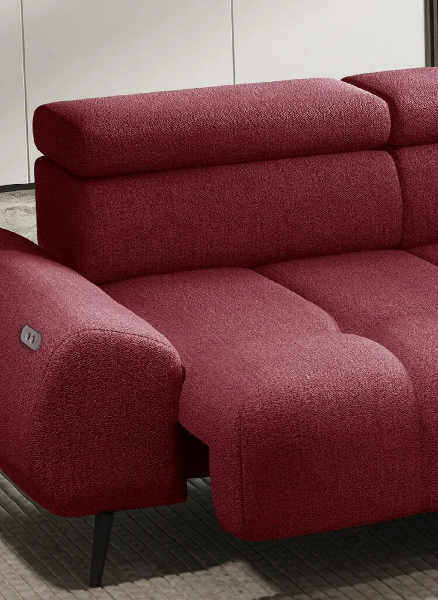 Coltar MAVEL L, personalizabil materiale Gama Oferta Avantaj, cu reglaj electric, 271x208x106 cm