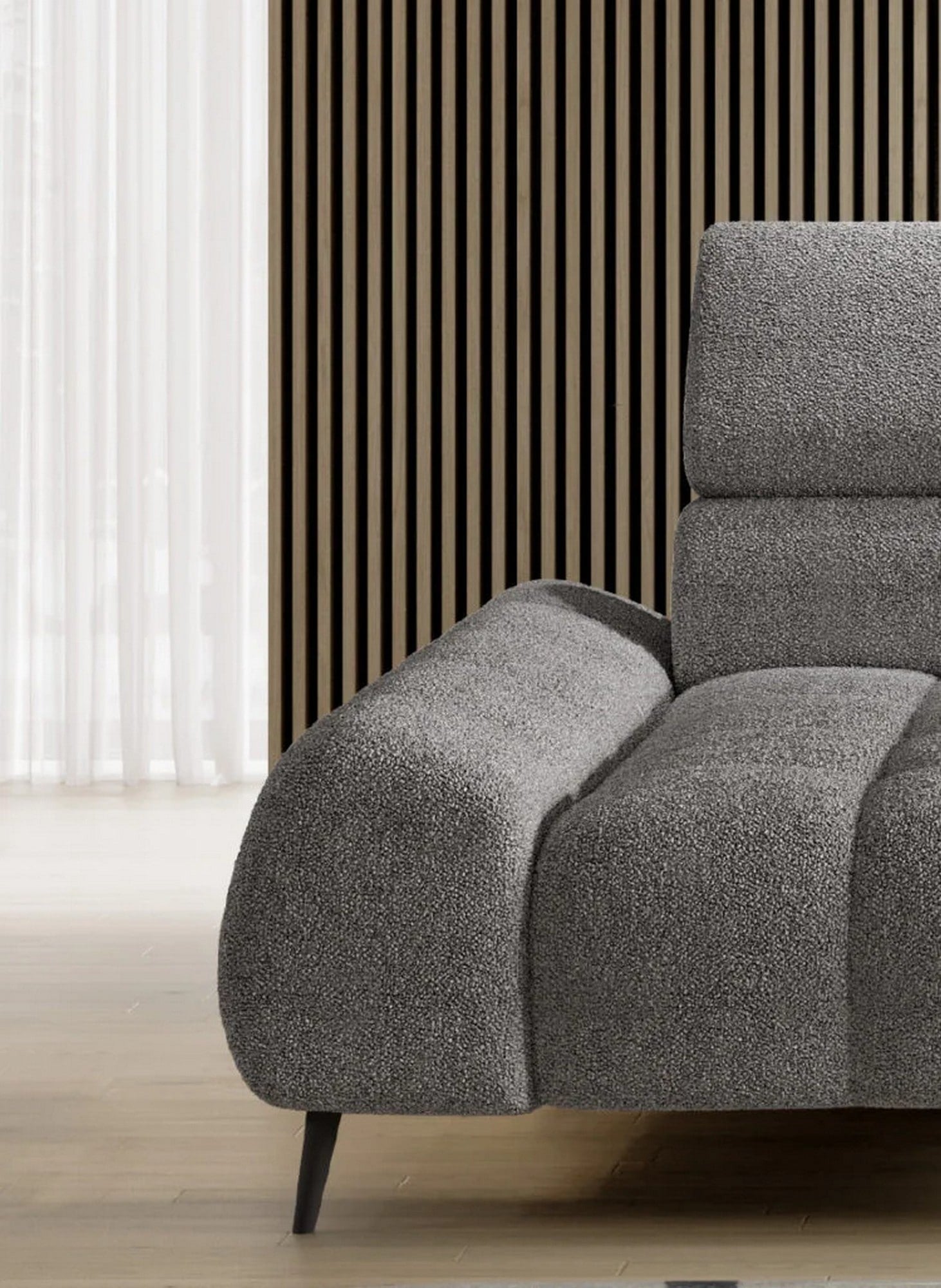 Coltar MAVEL S, personalizabil materiale Gama Oferta Avantaj, cu reglaj electric, 292x176x100 cm