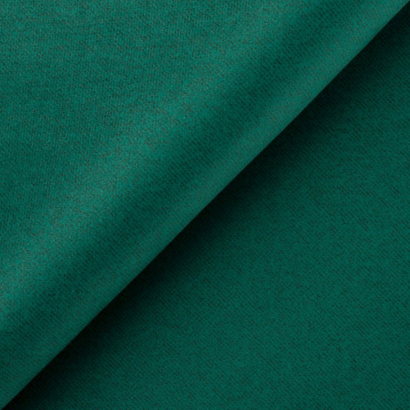 Pat TRENTO, stofa catifelata verde Element 20, cu led, saltea si topper, 160x200 cm + topper