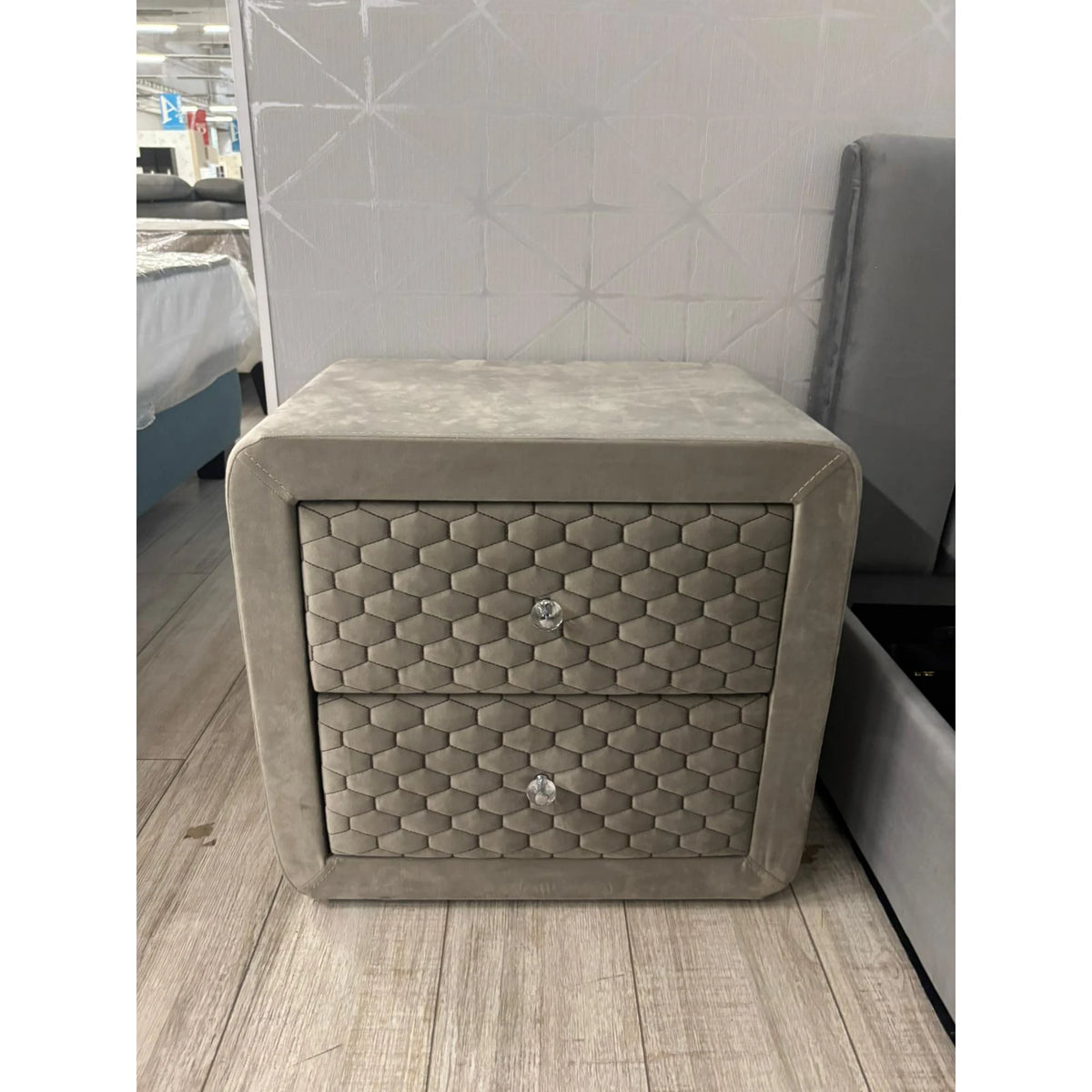 PRODUS RESIGILAT - Noptiera COMFORT ZONE, bej, 57x43x53 cm