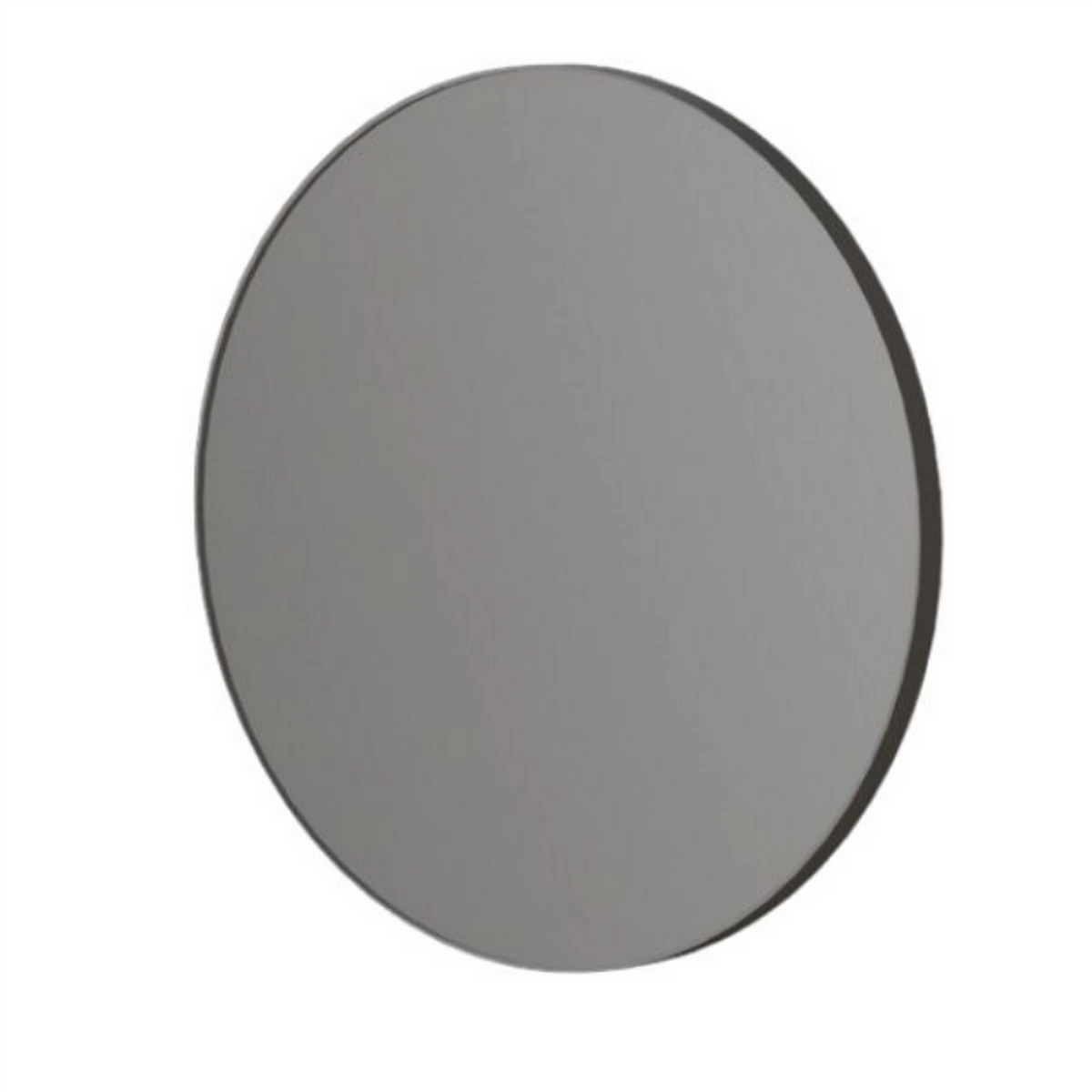 Oglinda rotunda perete DOMINICA, stejar, PAL laminat, 80x80 cm