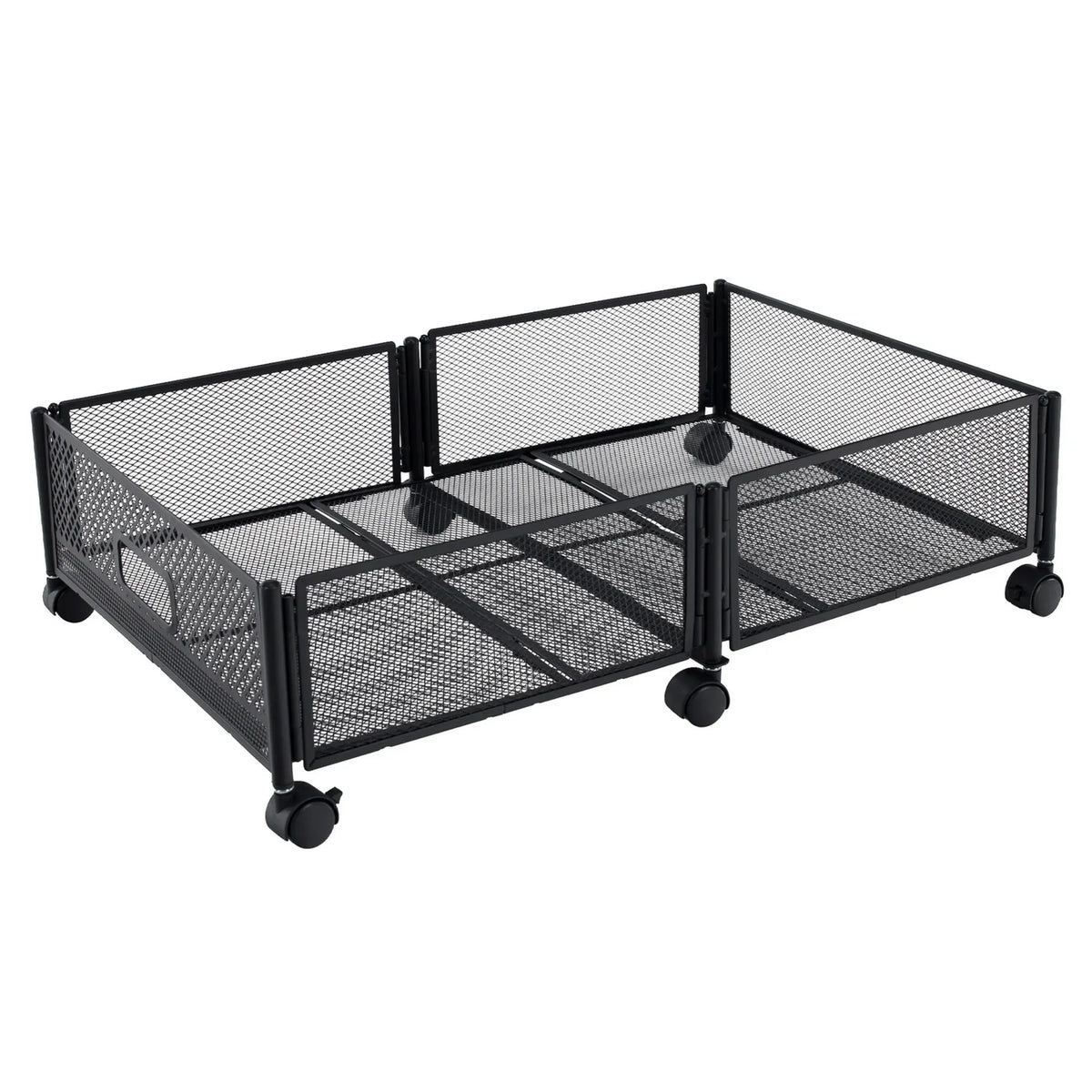 Organizator TOMKO TYP 1, negru, metal/plastic, 60x40x16 cm