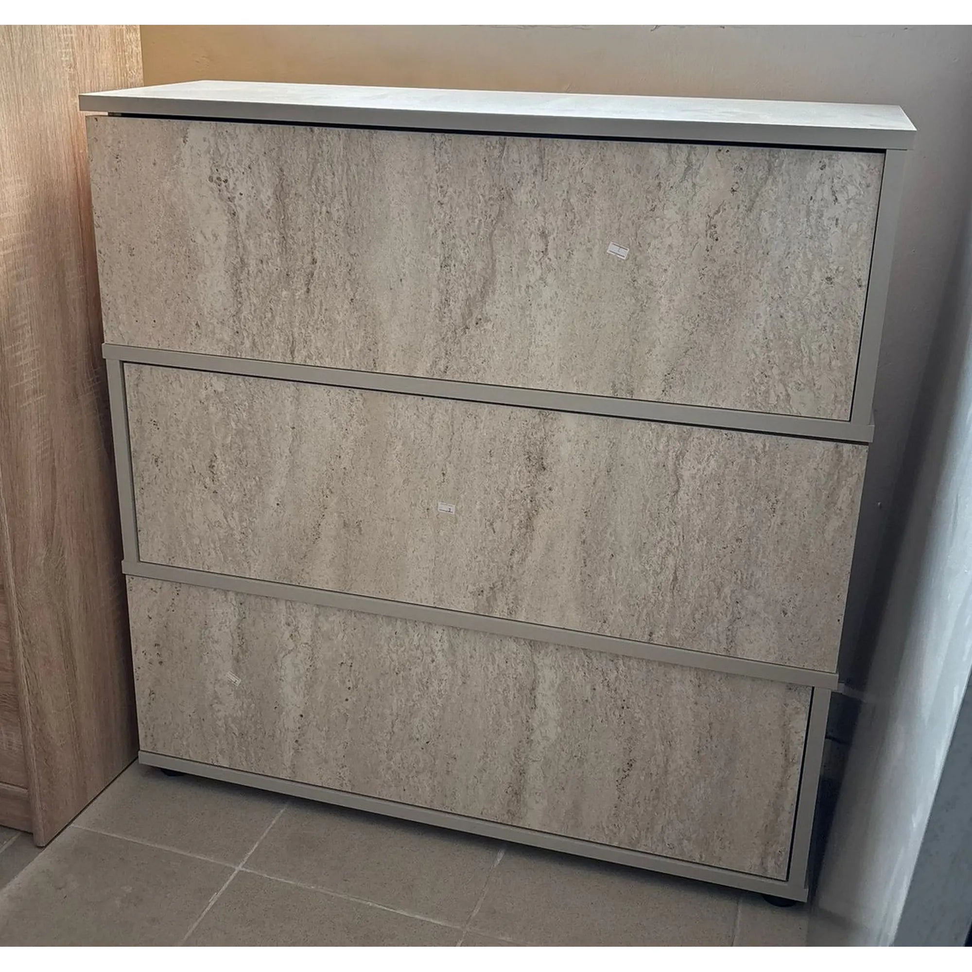 PRODUS RESIGILAT - Pantofar NAPOLYON, bej, PAL, 90x30x93 cm