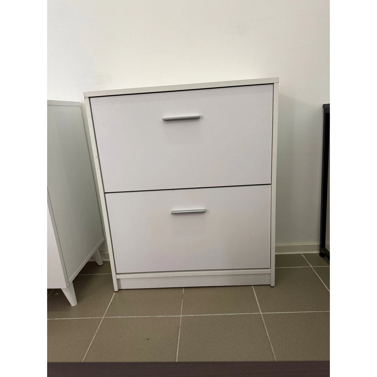 PRODUS RESIGILAT - Pantofar NEPO PLUS, alb, PAL laminat, 70x28x84 cm