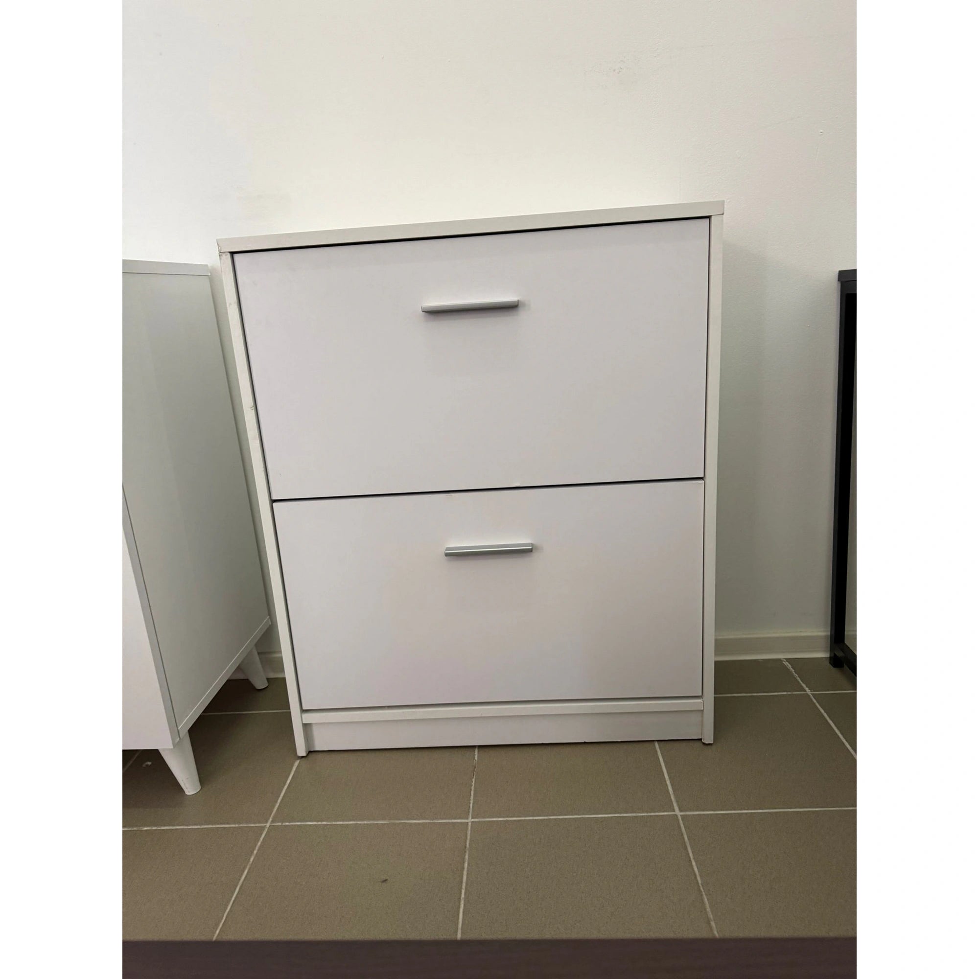 PRODUS RESIGILAT - Pantofar NEPO PLUS, alb, PAL laminat, 70x28x84 cm