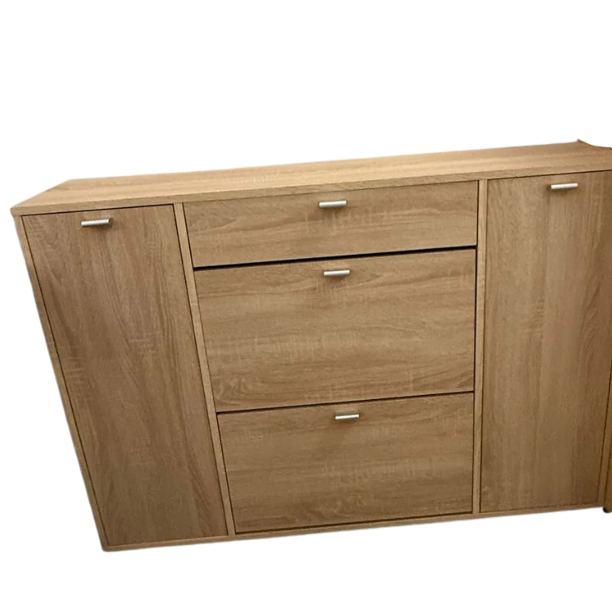 PRODUS RESIGILAT - Pantofar ANABELA, stejar sonoma, PAL, 120x28x85 cm