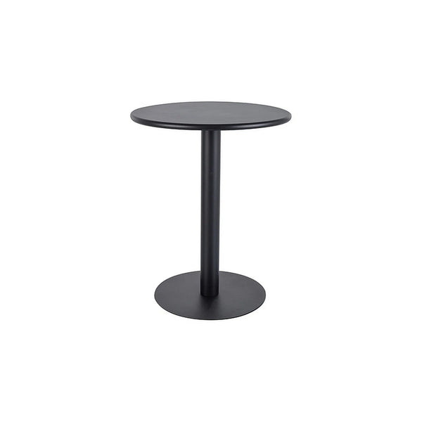 Masa PUB, negru, metal, 60x73 cm