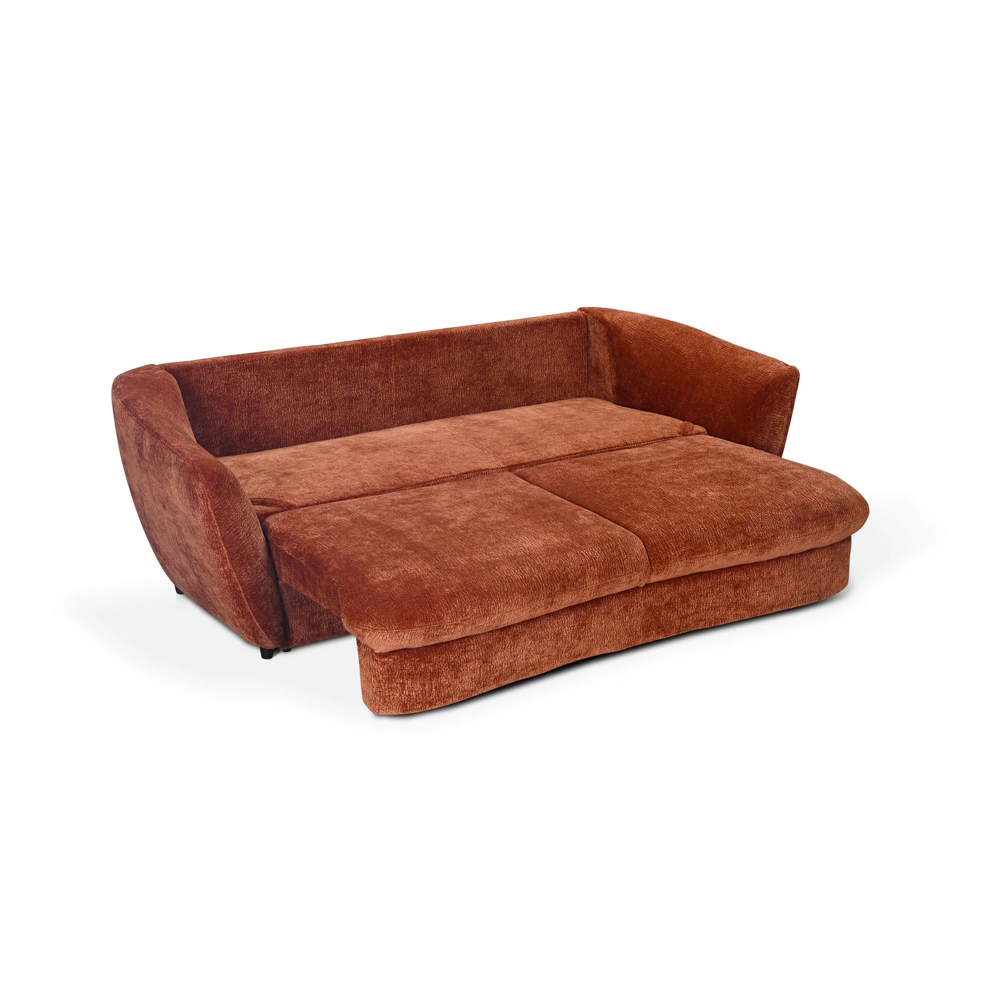 Canapea dormit NOVA, stofa crem - Miracle C273, 237x117x95 cm
