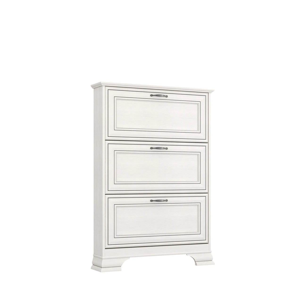 Pantofar TIFFANY II, crem, PAL laminat, 84x18x120 cm