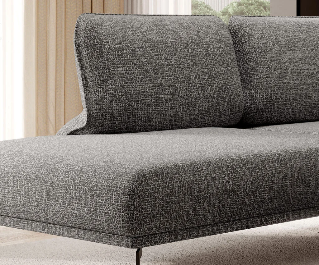 Coltar Storm L, personalizabil materiale gama Premium, cu reglaj electric, 286x231x103 cm