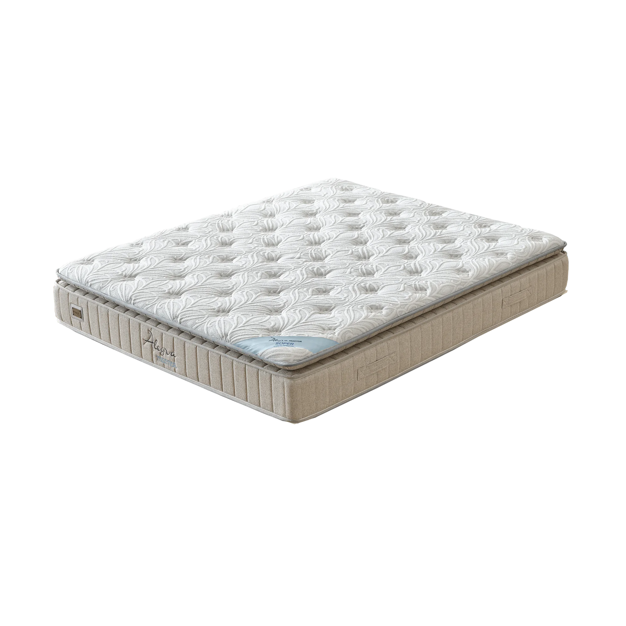 Saltea fermitate ridicata ALEGRA, bej, 160x200 cm