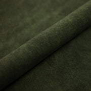 Coltar bucatarie BANCO, sezlong stanga, stofa catifelata verde inchis - Whisper 11, 213x164x89 cm