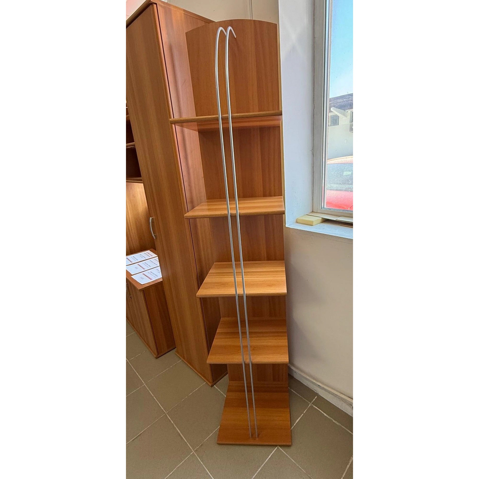 PRODUS RESIGILAT - Biblioteca XTEND, nuc deschis, PAL, 38x34x190 cm