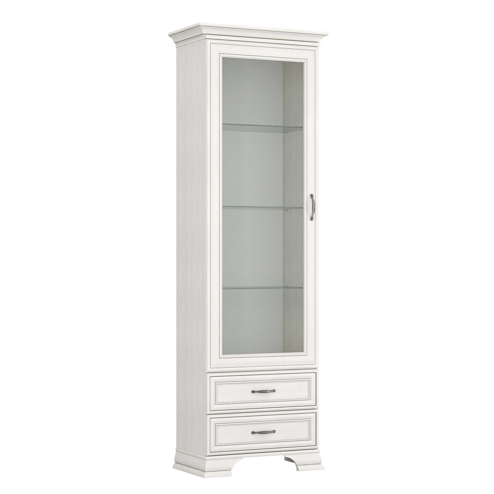 Mobilier sufragerie clasic TIFFANY II-5, grej, PAL laminat, 4 piese