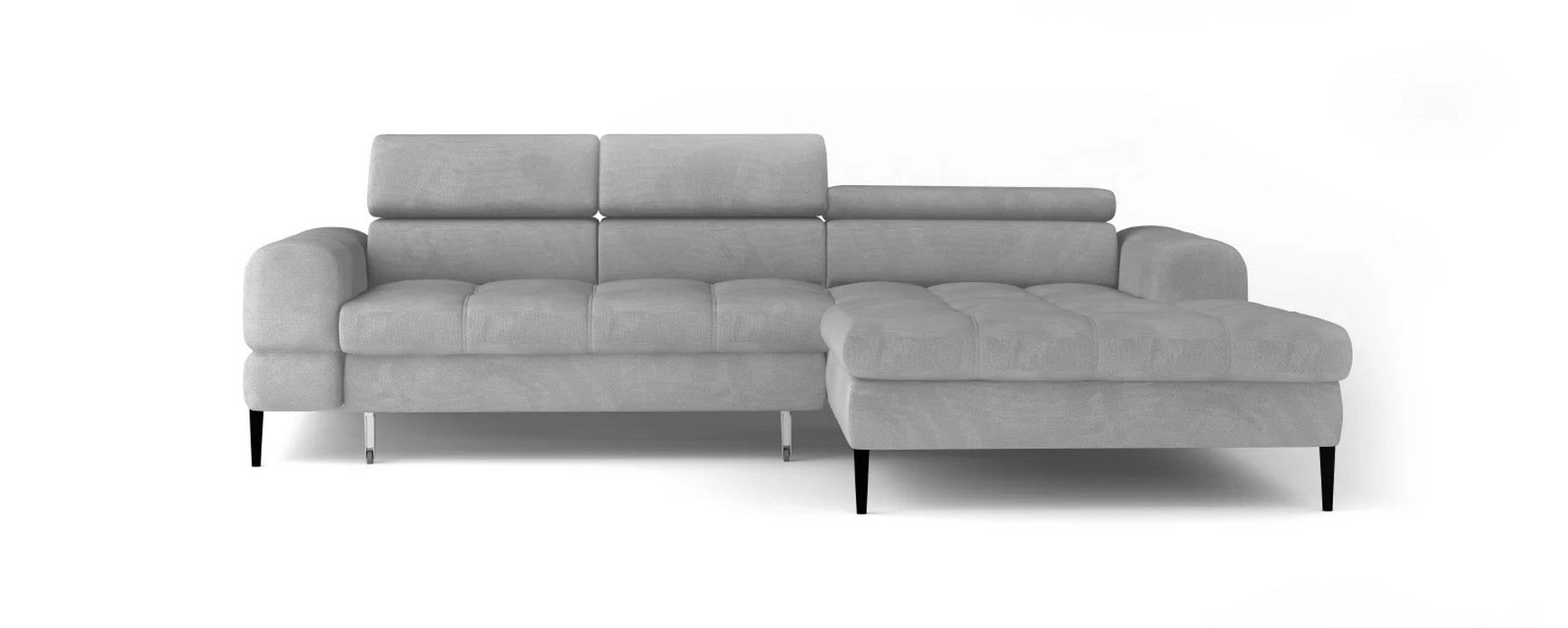 Coltar extensibil VOSS S, personalizabil materiale Gama Premium, cu lada depozitare, 271x177x94 cm