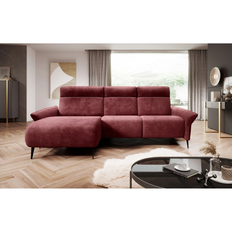 Coltar Stelvio, personalizabil materiale gama Oferta Avantaj, cu sistem recliner, 286x160x103 cm