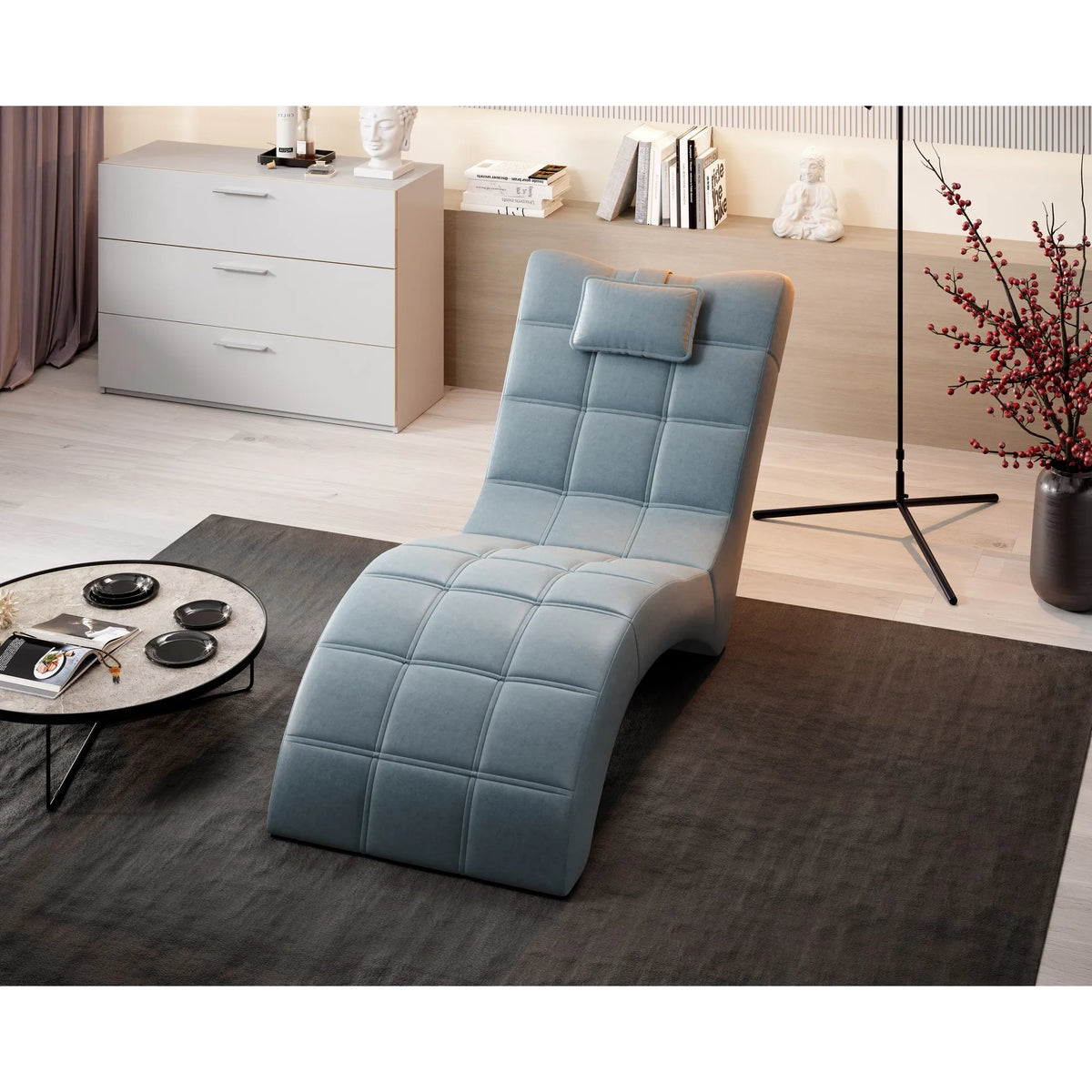 Sezlong London, personalizabil materiale gama Oferta Avantaj, 68x170x85 cm