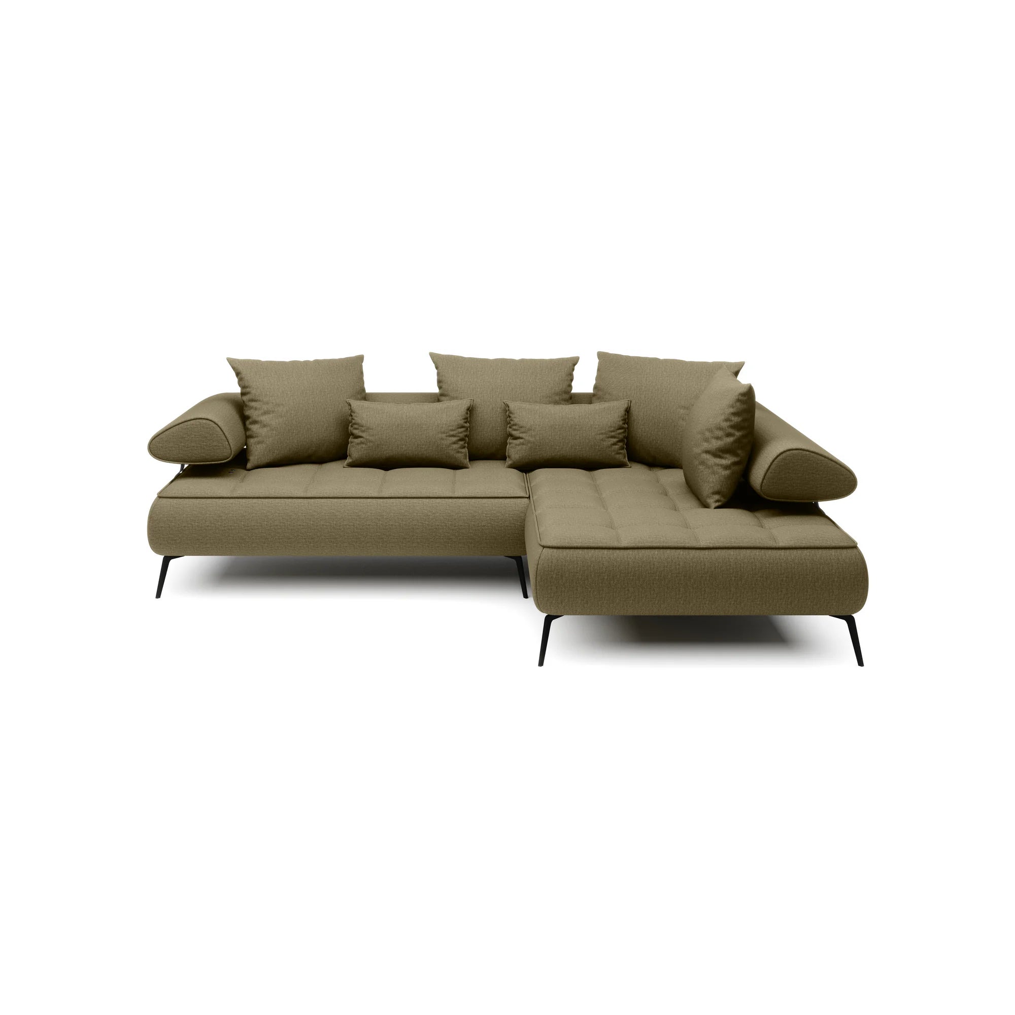 Coltar SELEDO L, personalizabil materiale gama Oferta Avantaj, cu reglaj electric, 268x224x88 cm