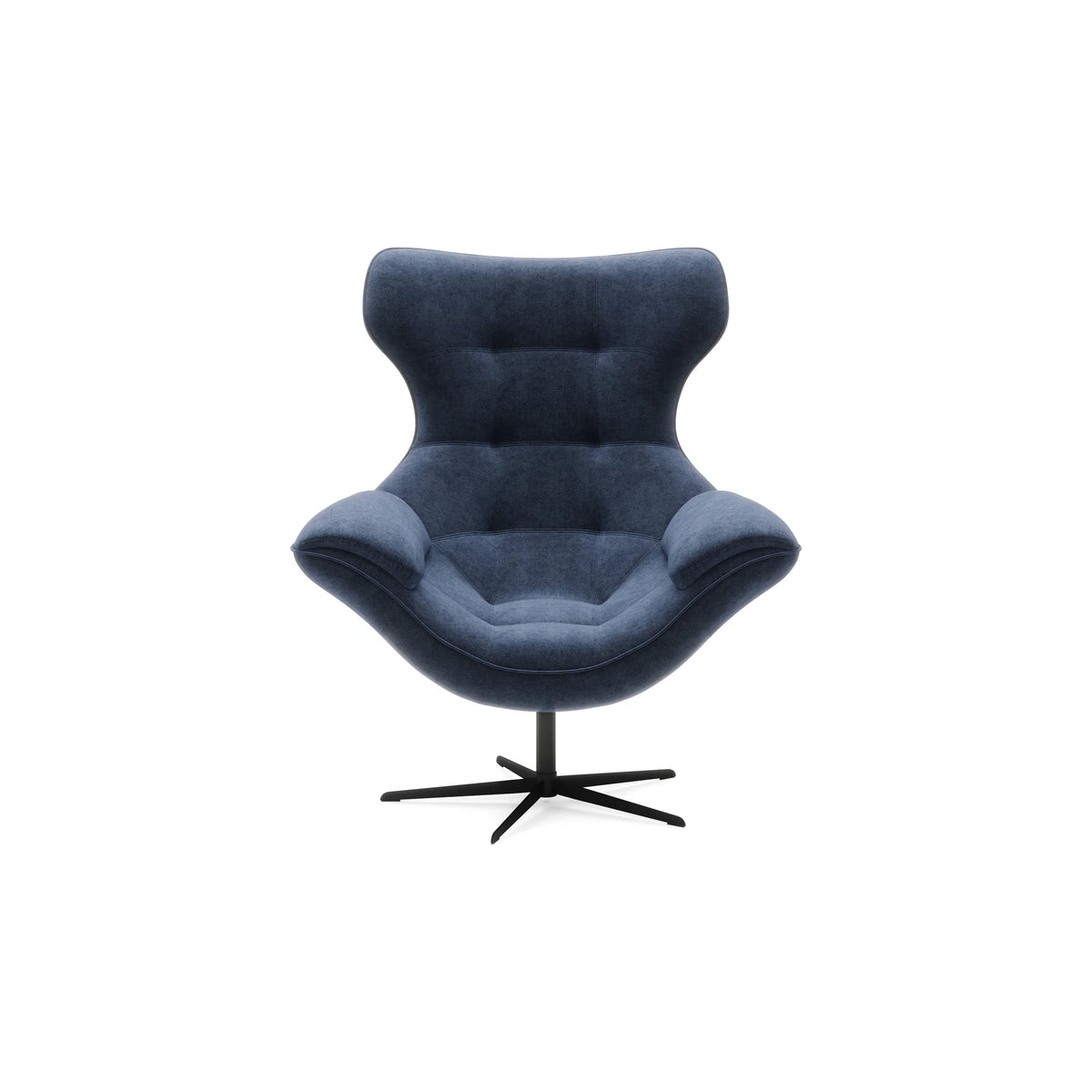 Fotoliu YOGA, stofa catifelata verde menta - Salvador 12, Gama Premium, 103x84x119 cm