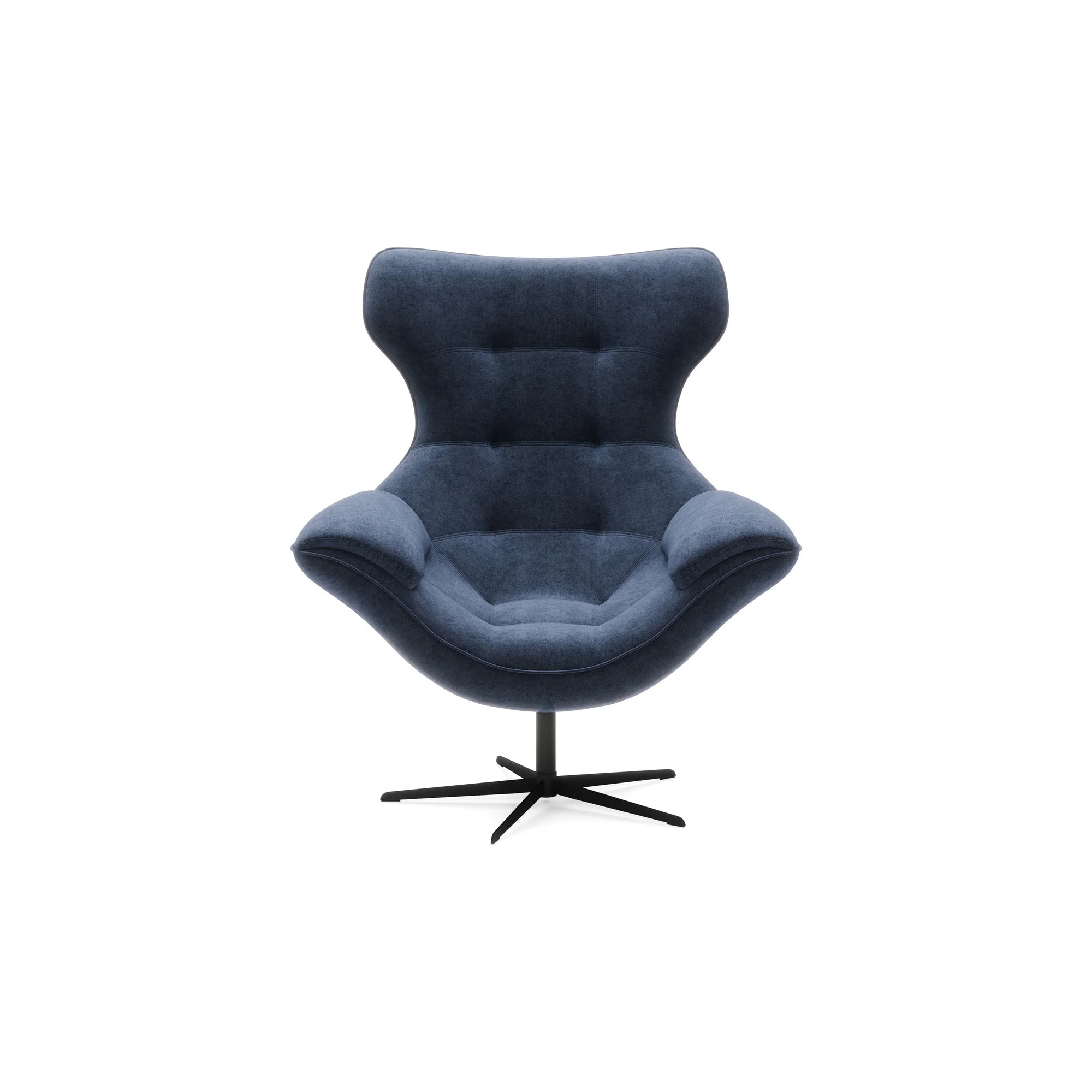 Fotoliu YOGA, stofa catifelata verde menta - Salvador 12, Gama Premium, 103x84x119 cm