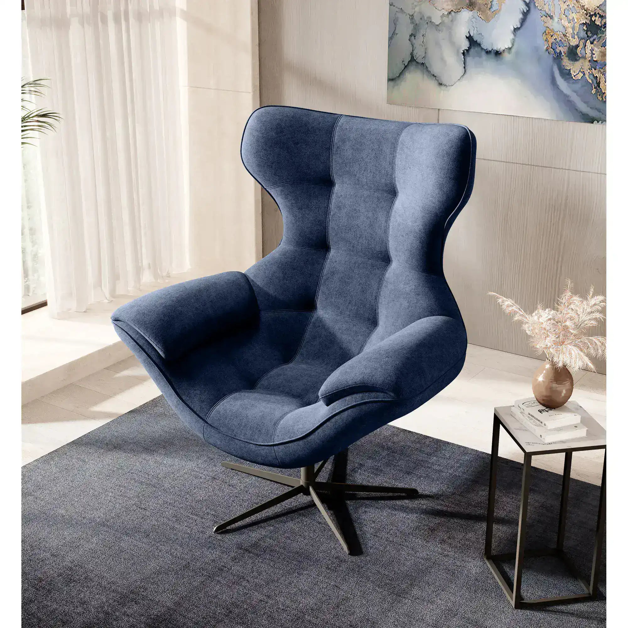 Fotoliu rotativ YOGA, personalizabil materiale gama Oferta Avantaj, 103x84x119 cm