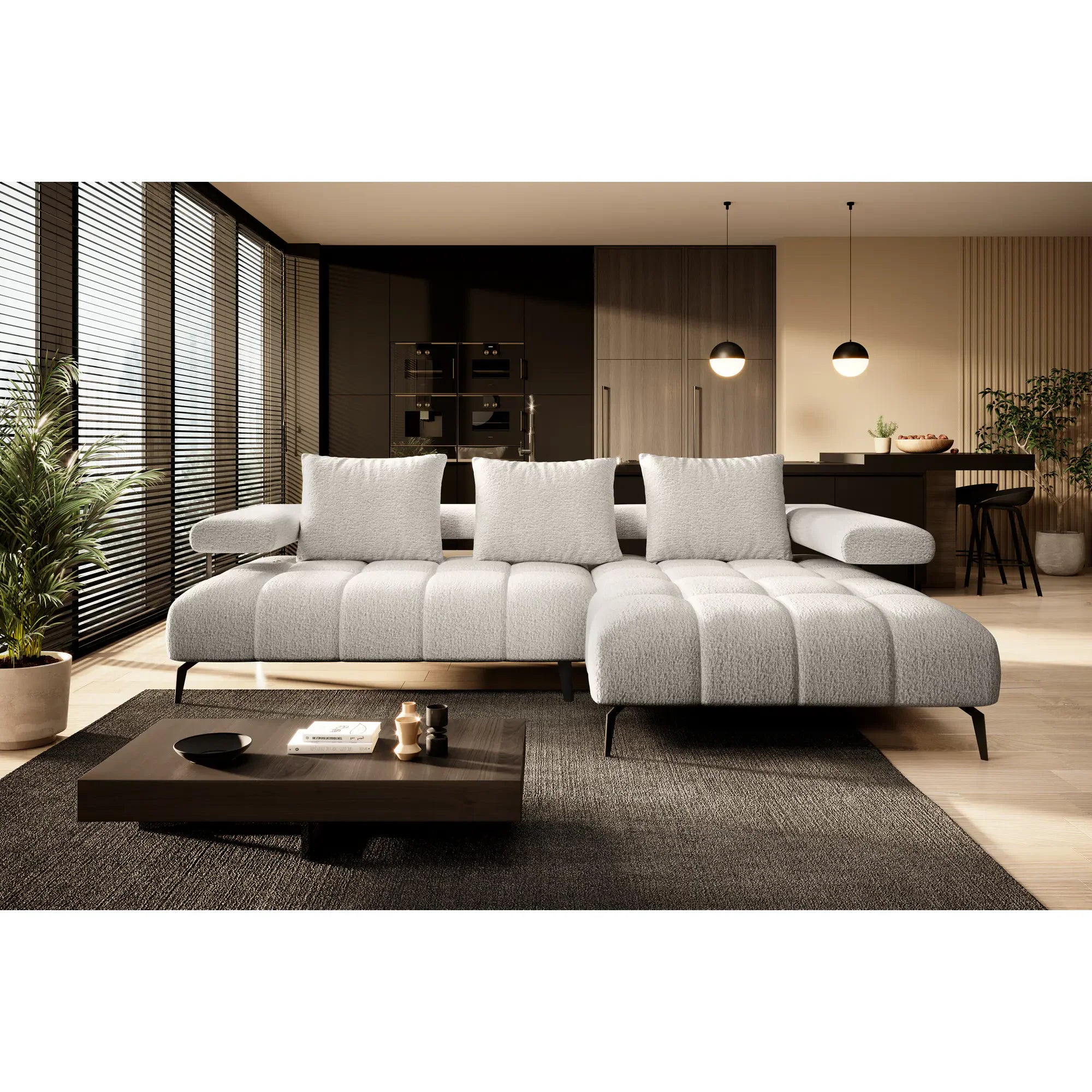 Coltar MAGNETIC MINI, personalizabil materiale gama Oferta Avantaj, cu reglaj electric, 266x180x69 cm