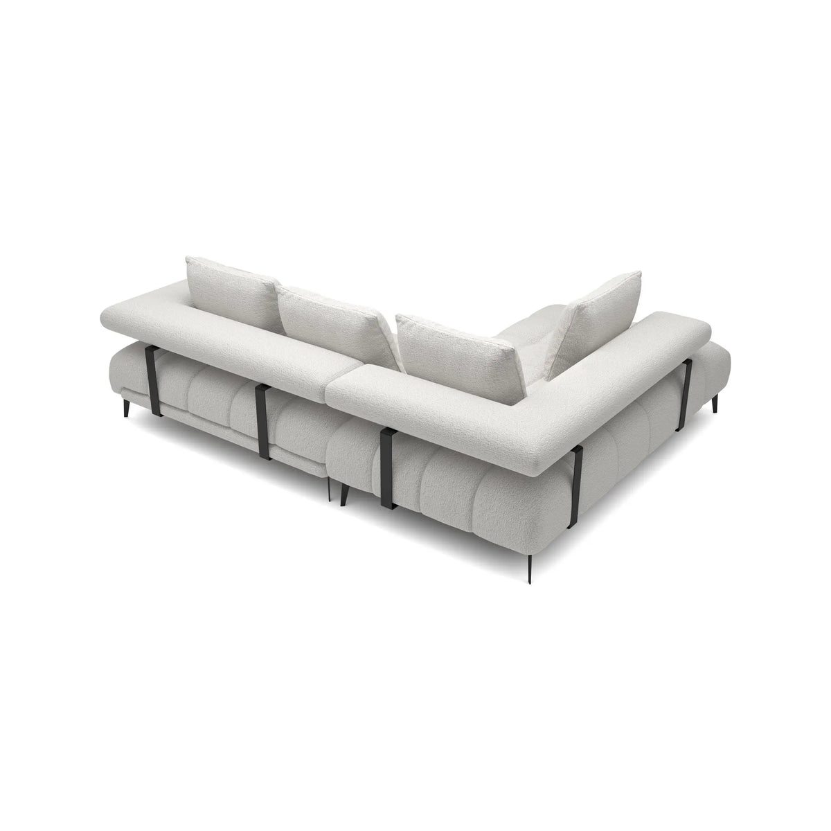 Coltar MAGNETIC L, personalizabil materiale gama Premium, cu reglaj electric, 258x210x86 cm