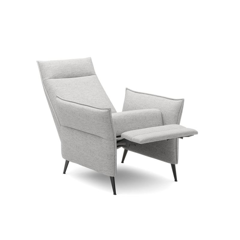 Fotoliu recliner XAVI, personalizabil materiale gama Premium, 79x88/158x105 cm