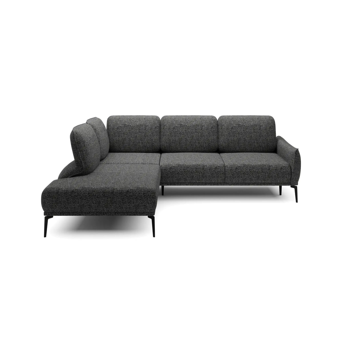 Coltar Storm L, personalizabil materiale gama Oferta Avantaj, cu reglaj electric, 286x231x103 cm