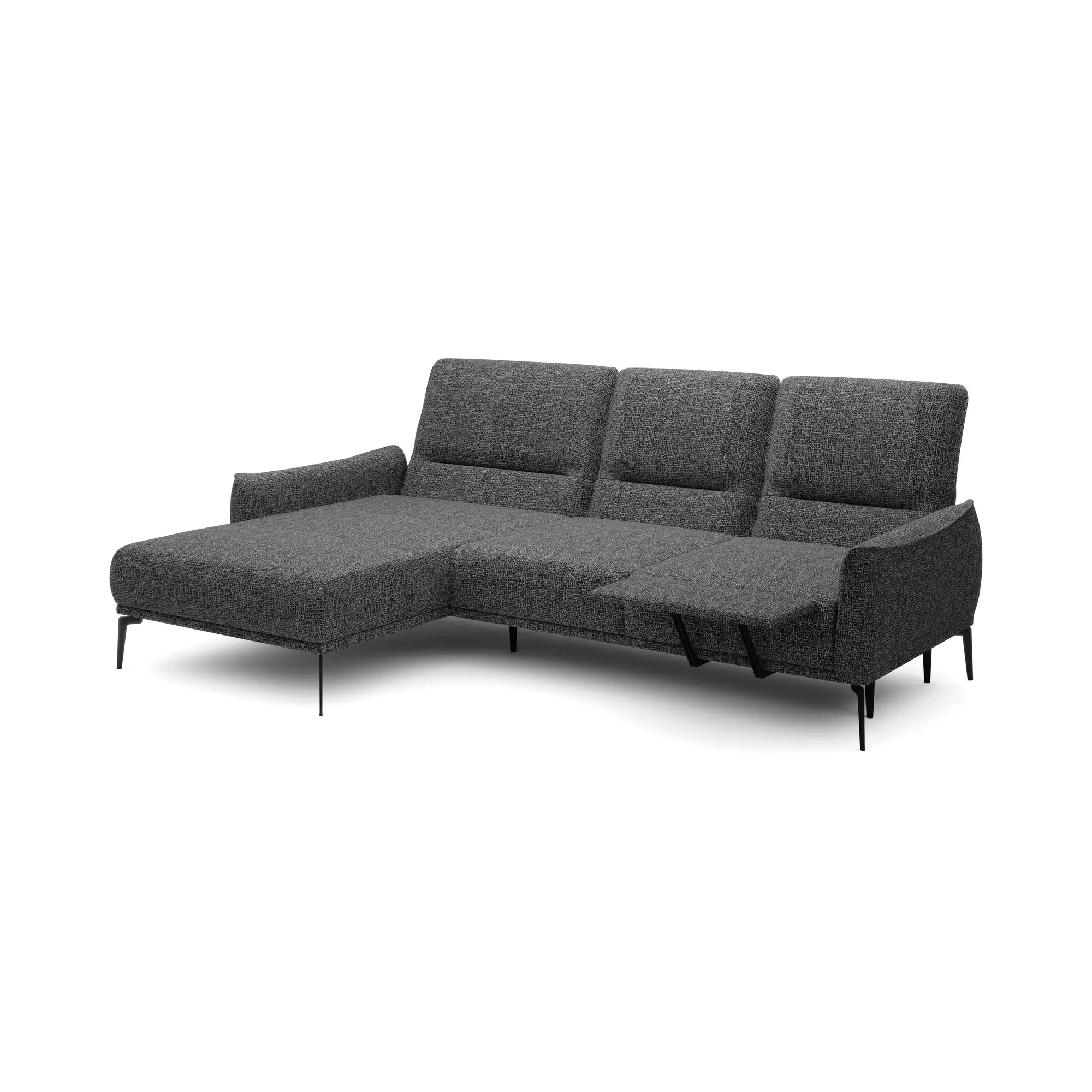 Coltar Storm Mini, personalizabil materiale gama Oferta Avantaj, cu reglaj electric, 280x189x102 cm