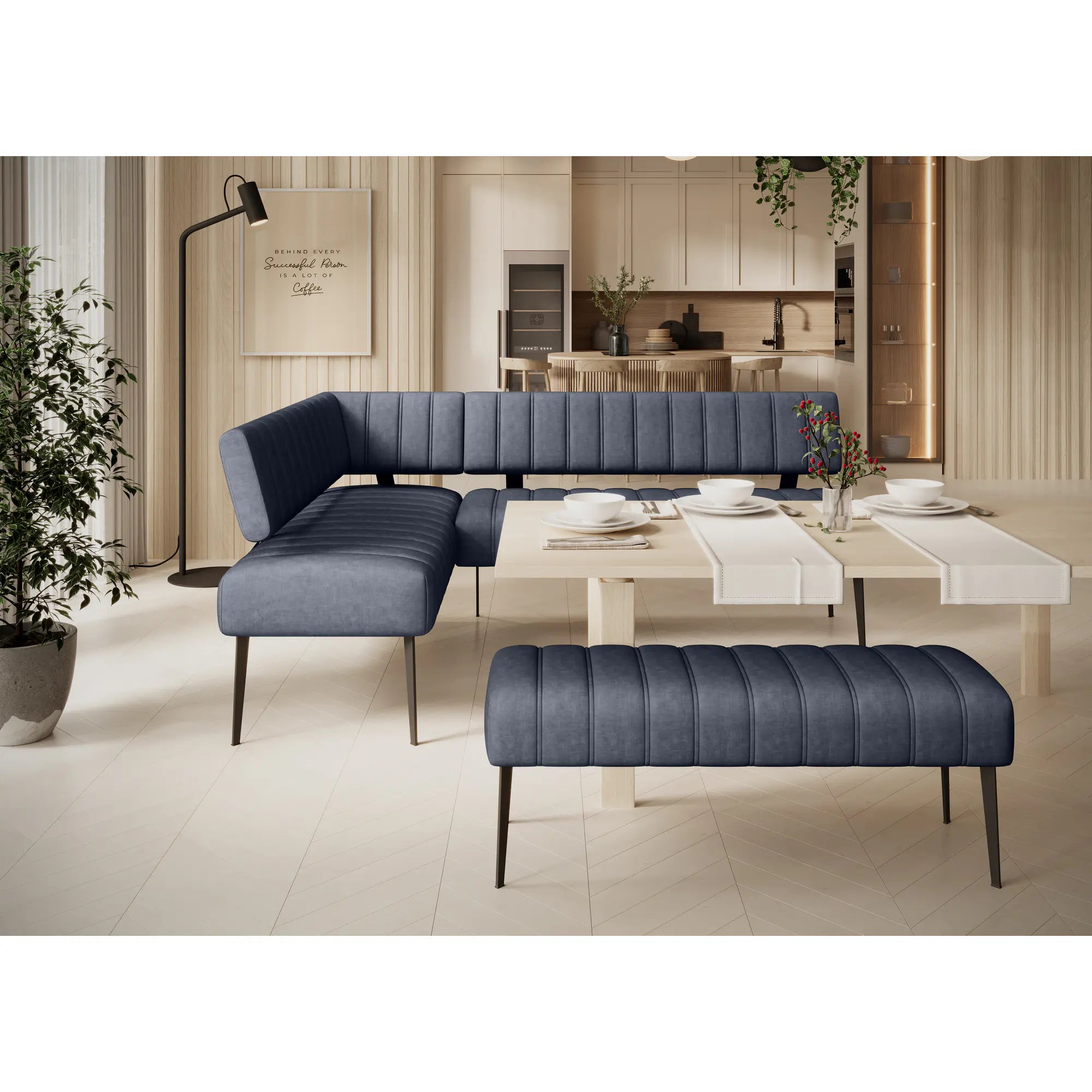 Coltar bucatarie ALTO, personalizabil materiale gama Premium, 213X164X89 cm