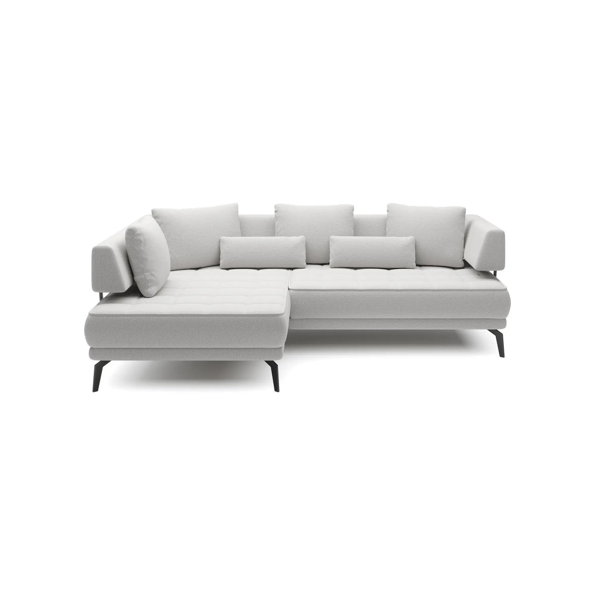 Coltar GIOTTO, personalizabil materiale Gama Premium, cu reglaj electric, 242x176x85 cm