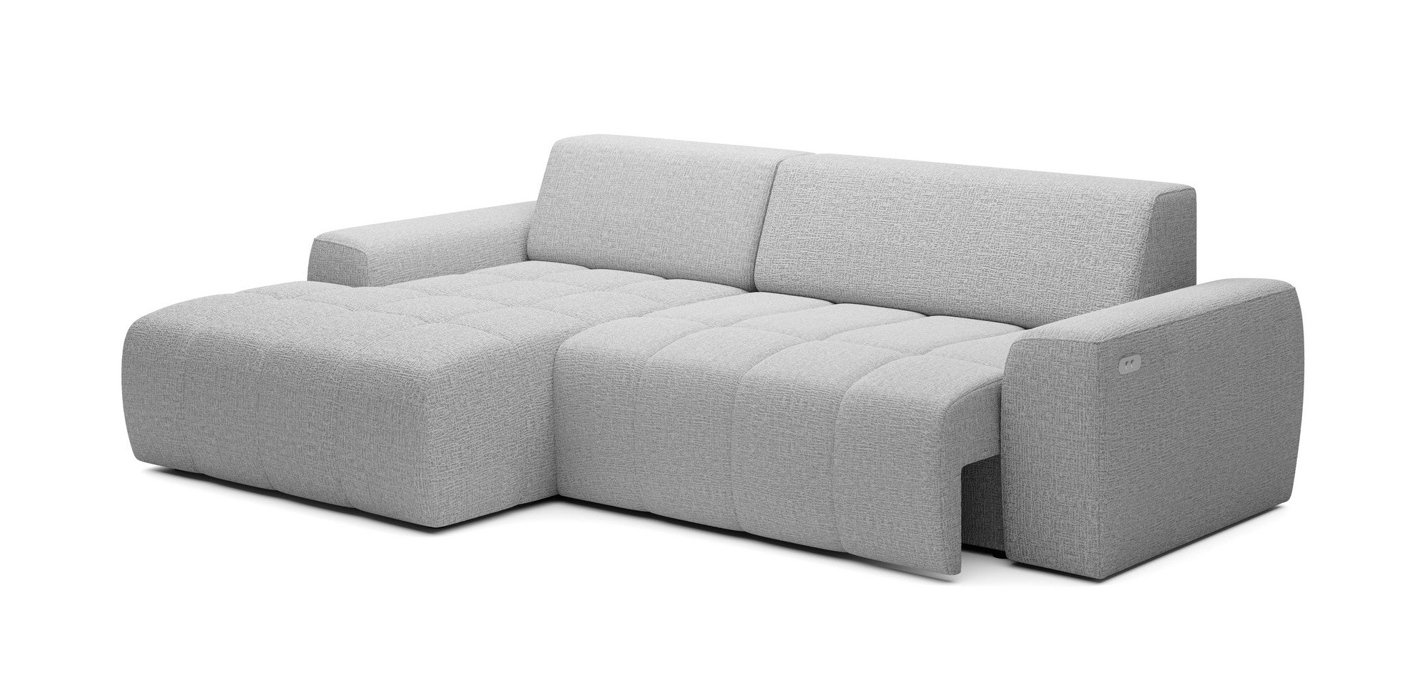 Coltar SAVIO S, personalizabil materiale Gama Premium, cu reglaj electric, 265x172x81 cm