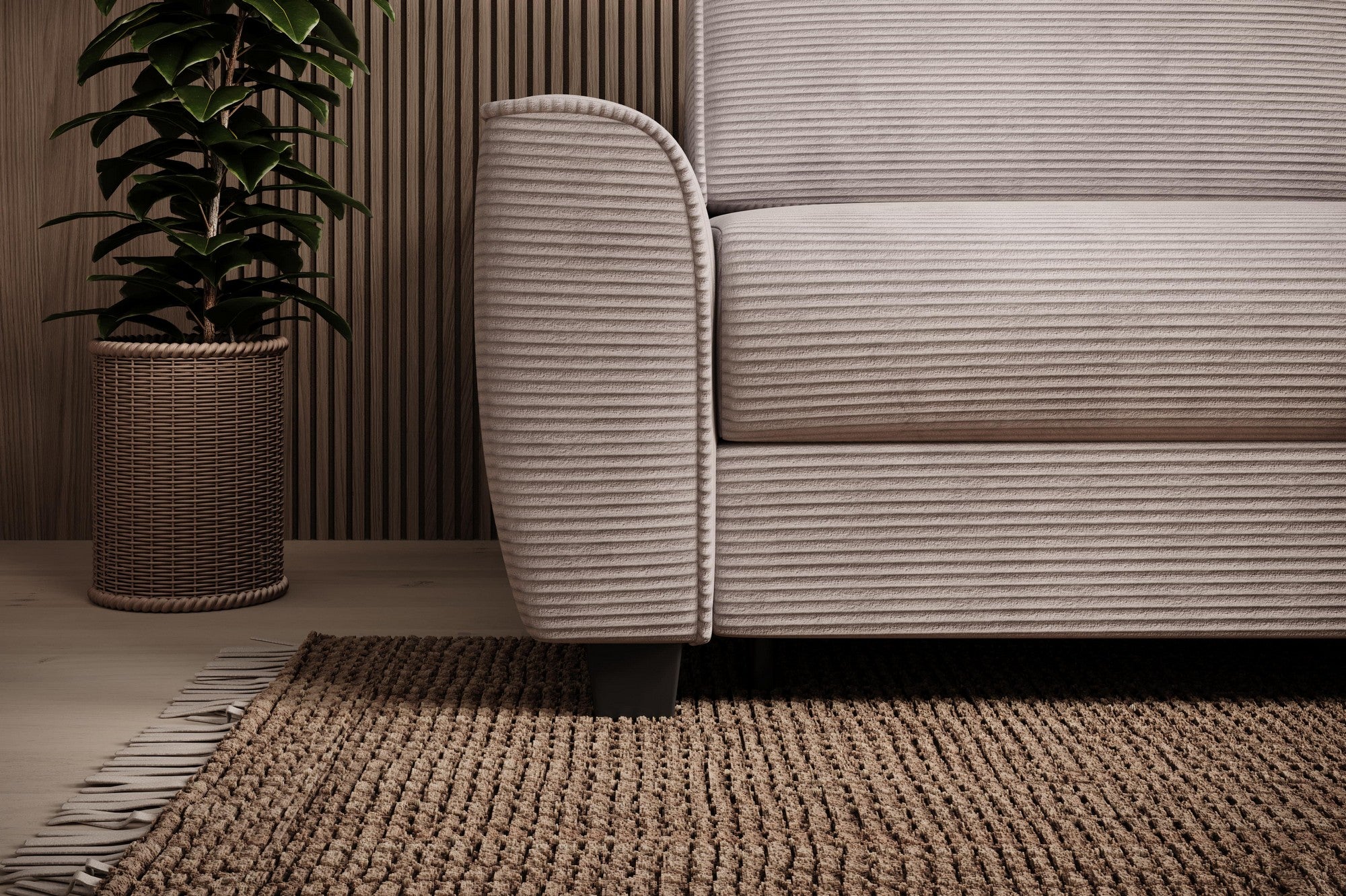 Canapea extensibila MONZA 140, personalizabil materiale Gama Premium, 200x98x84 cm