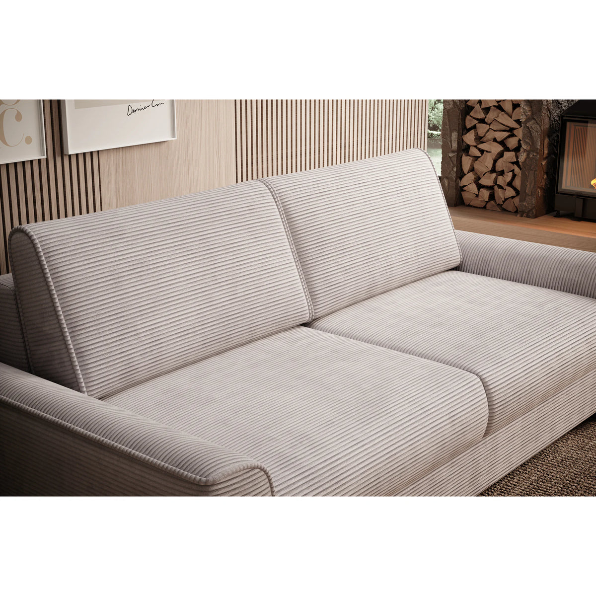 Canapea extensibila MONZA 160, personalizabil materiale Gama Premium, 220x98x84 cm