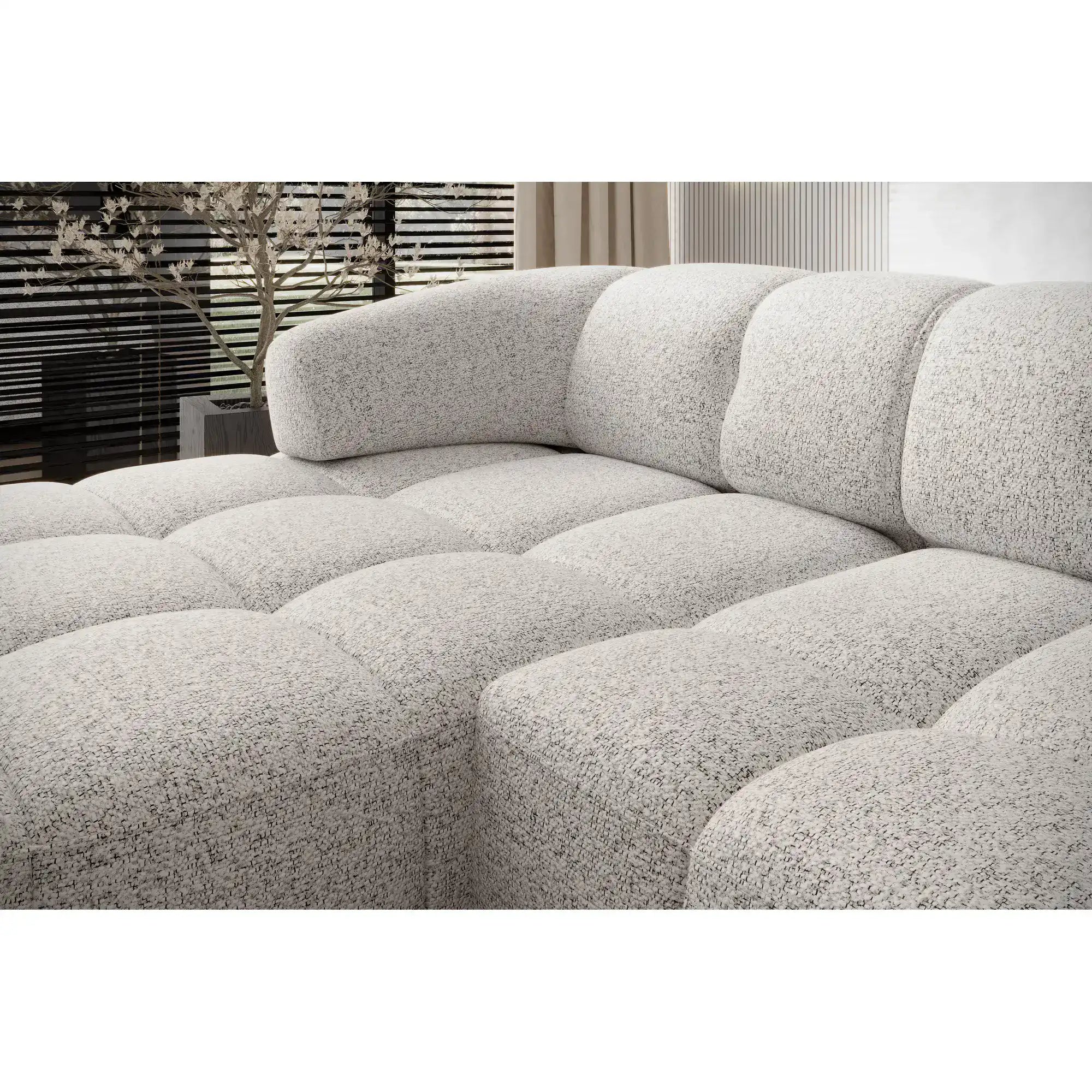 Coltar VELPA S, personalizabil materiale Gama Premium, cu reglaj electric, 284x183x79 cm