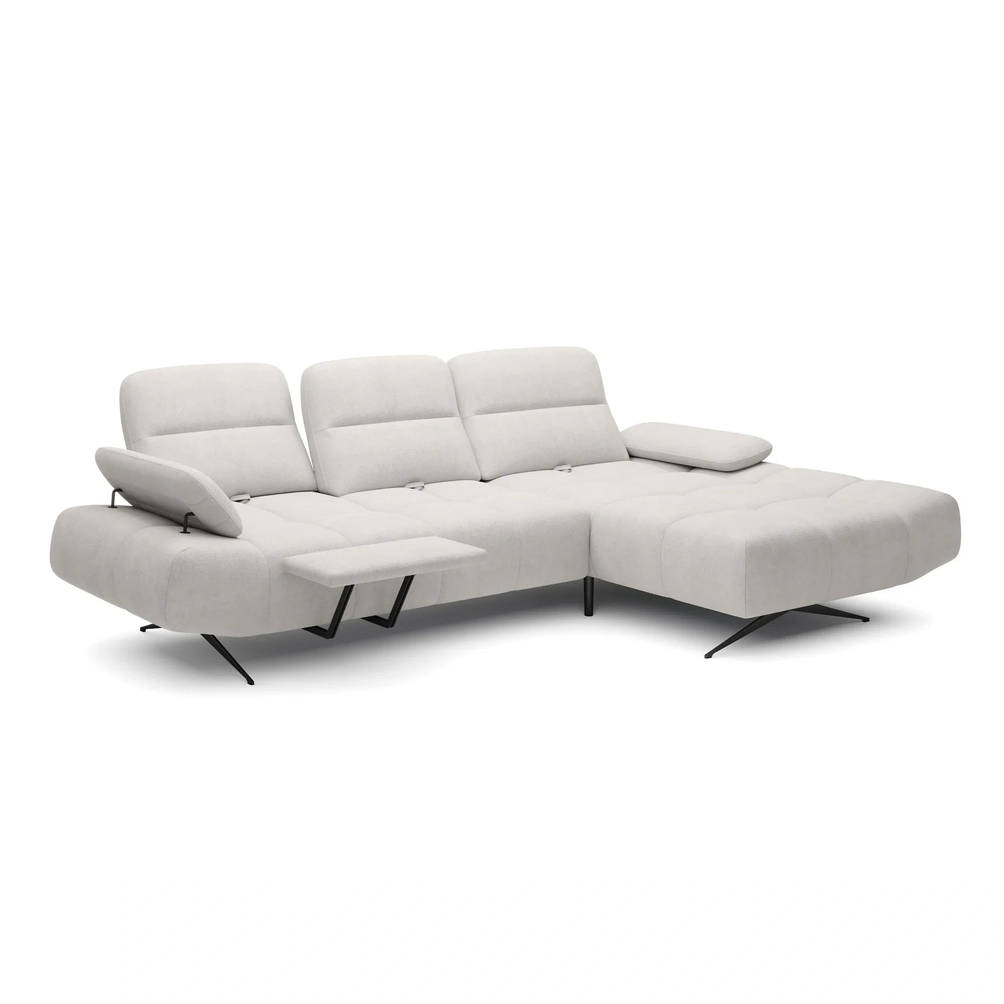 Coltar FALCAO S, personalizabil materiale Gama Premium, tetiere reglabile, 284x173x91 cm