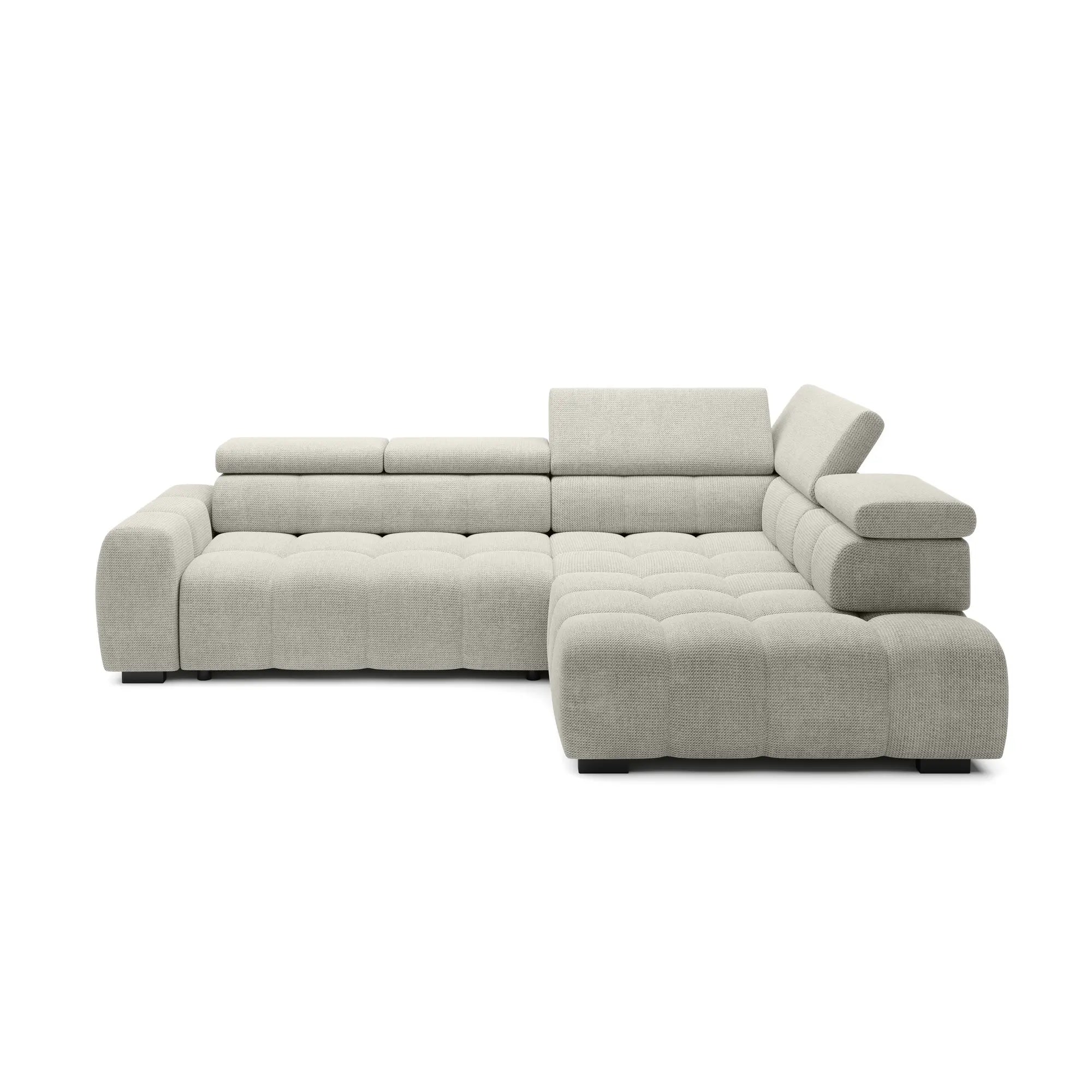 Coltar BULL L, personalizabil materiale Gama Premium, cu reglaj electric si tetiere reglabile, 297x205x97 cm