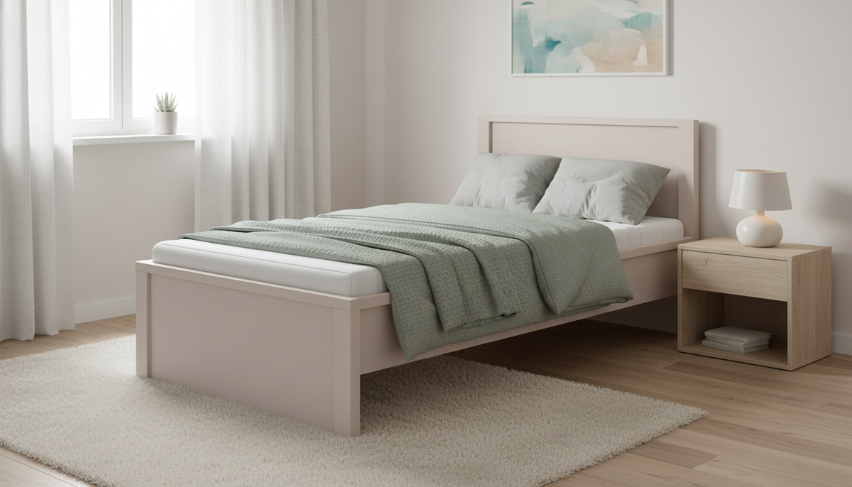 Cadru pat KASPIAN 120X200, casmir, PAL
