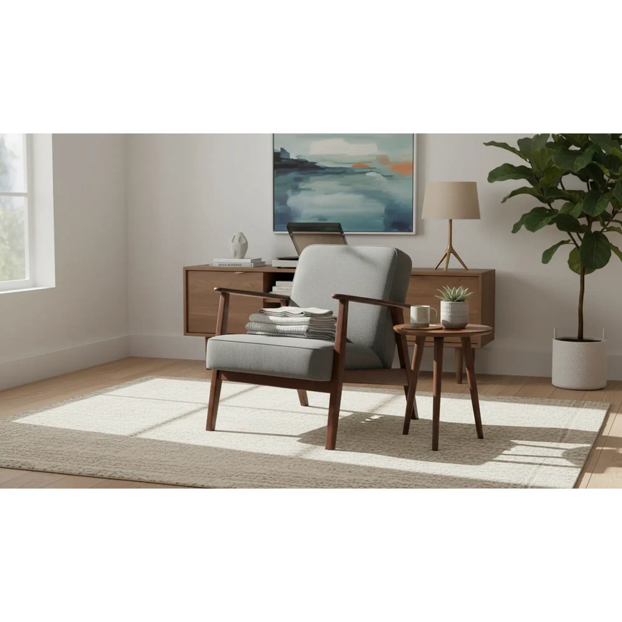 Fotoliu MILANO 1S, stofa catifelatala gri - Castel 93, 65x77x77 cm