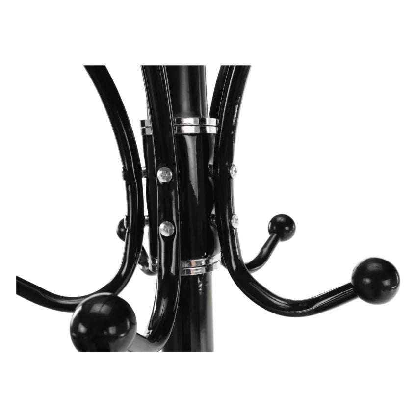 Cuier pom ALAN NEW, negru, metal/marmura, 37x175 cm