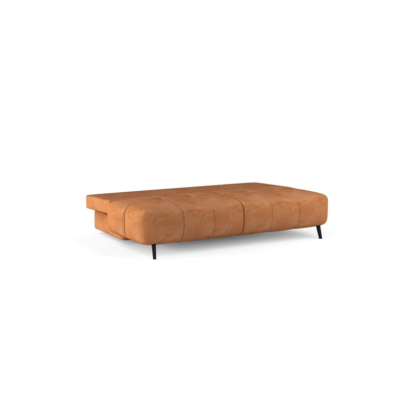Canapea extensibila ALBA, personalizabil materiale Gama Premium, cu lada depozitare, 201x100x75/90 cm