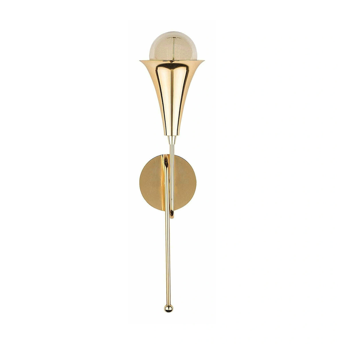 Aplica 3051, auriu, metal, 13x15x52 cm