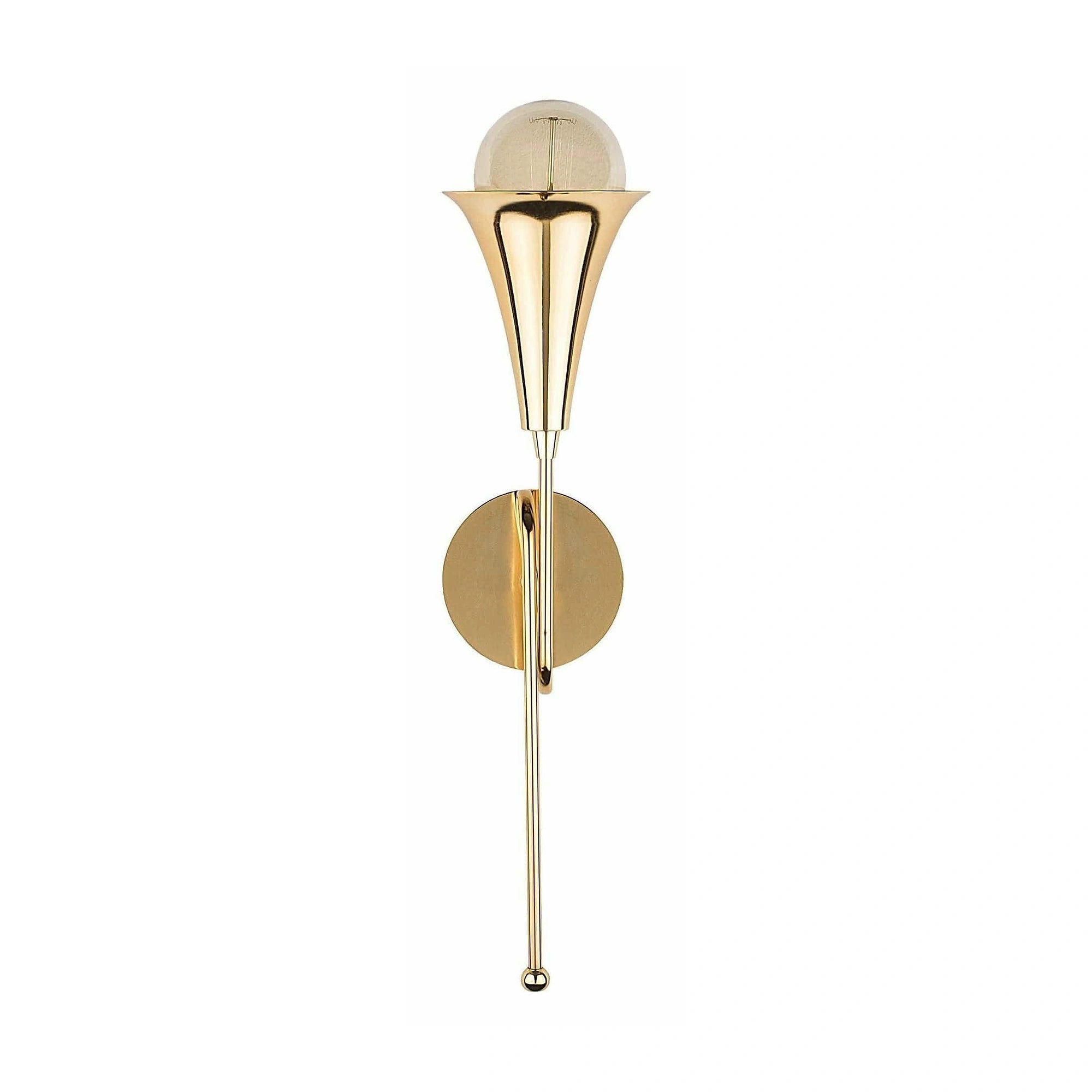 Aplica 3051, auriu, metal, 13x15x52 cm