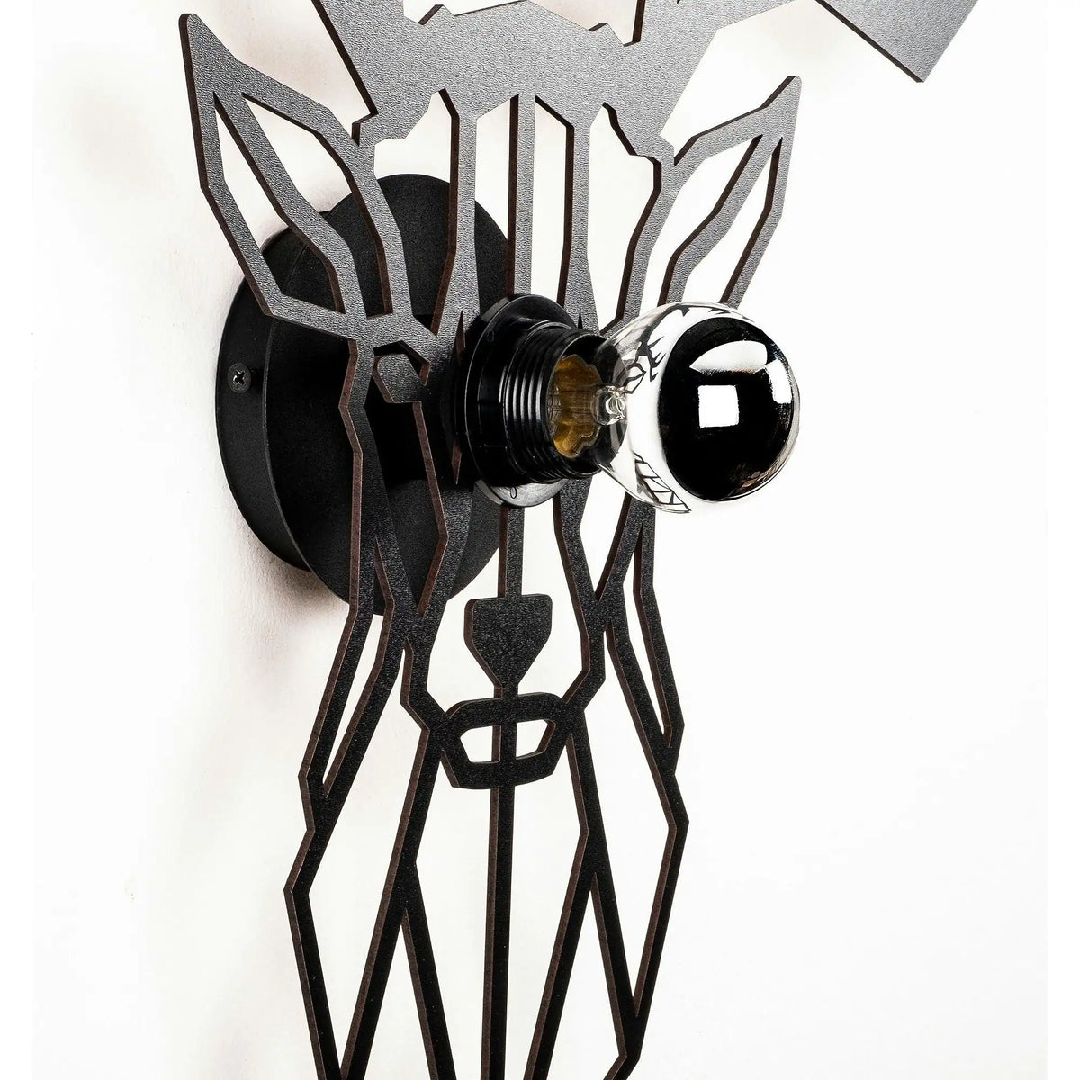 Aplica 605 - A, negru, 55x12x55 cm