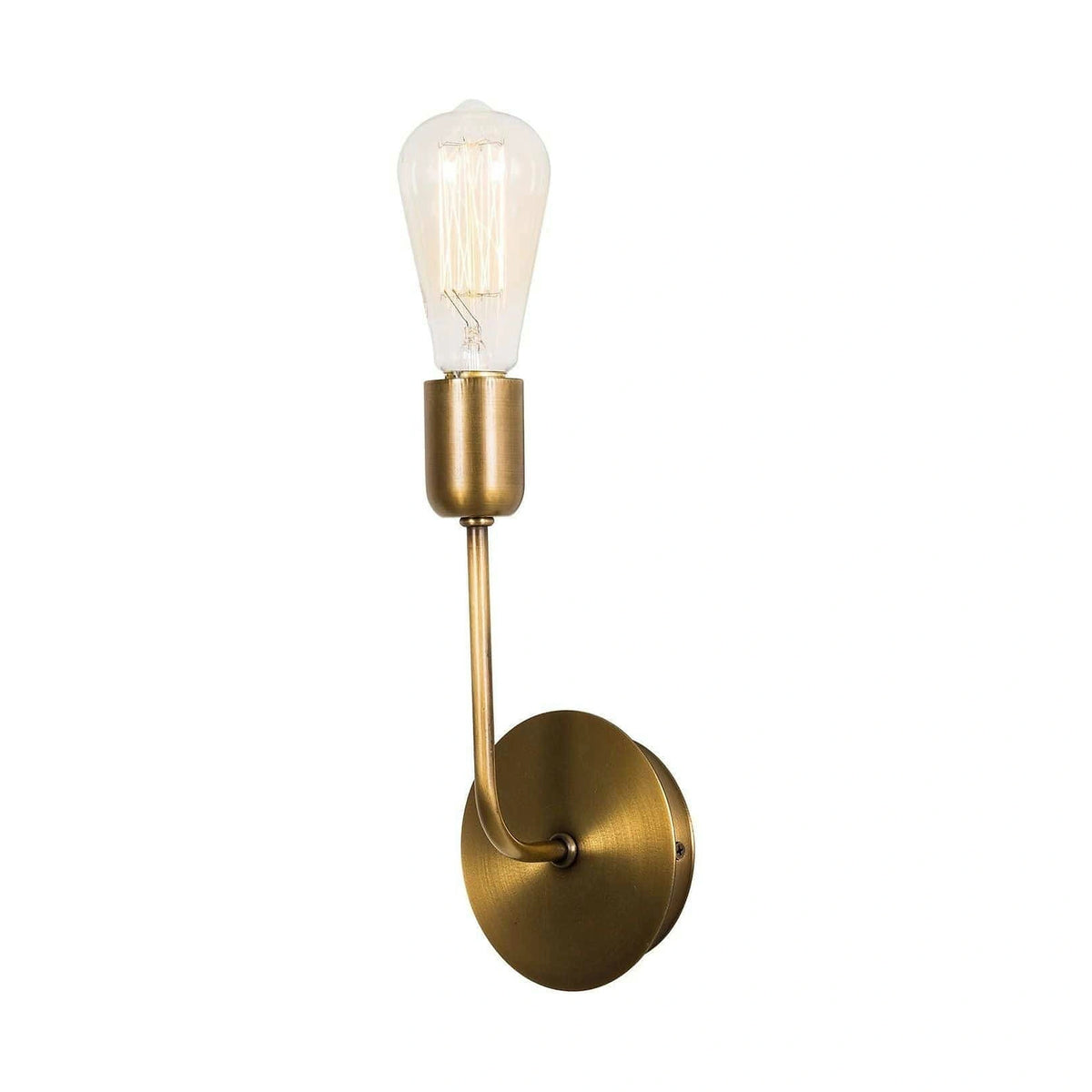 Aplica DARTINI MR - 1007, auriu, metal/sticla, 6x12x27 cm