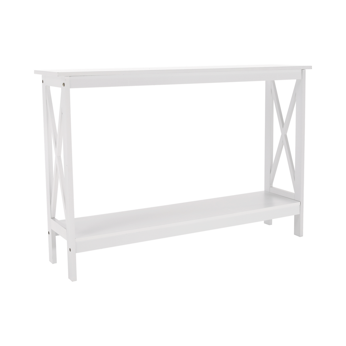 Consola APOLOS, alb, 120x30x80 cm
