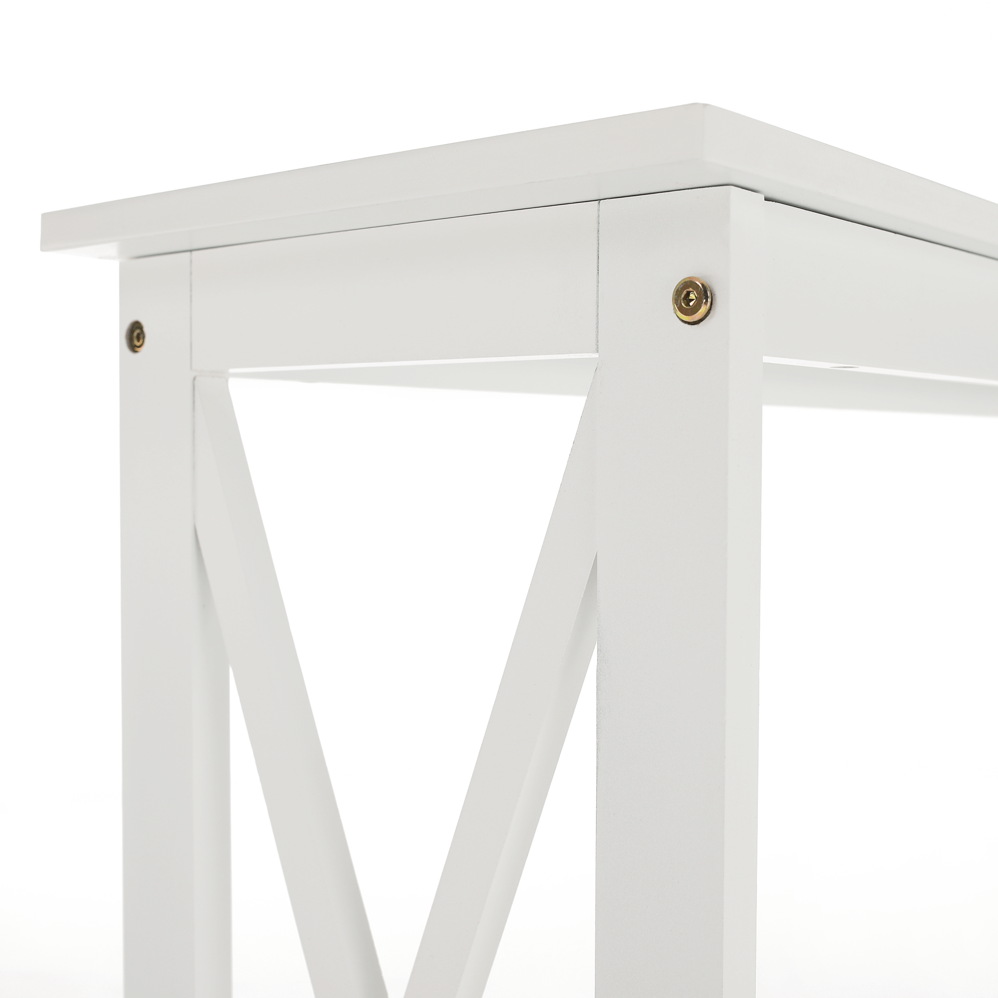 Consola APOLOS, alb, 120x30x80 cm
