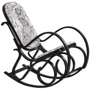 Balansoar MAX 2, wenge/multicolor, stofa/lemn indoit, 52x90x95 cm